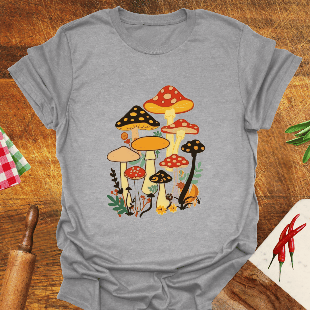 Colorful Mushroom T-Shirt