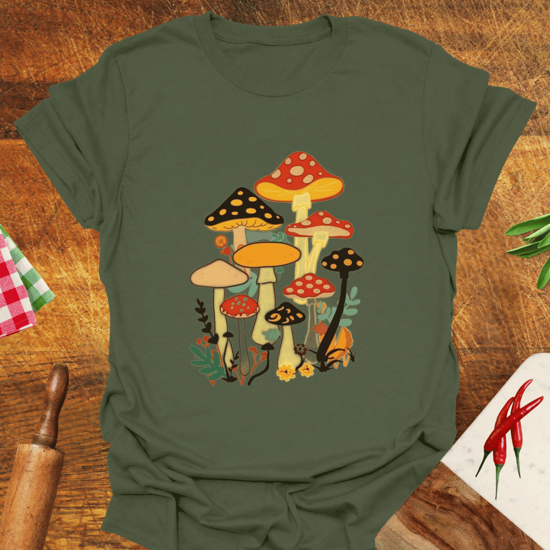 Colorful Mushroom T-Shirt