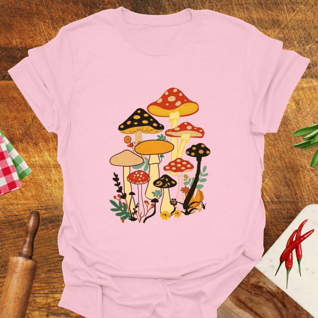 Colorful Mushroom T-Shirt
