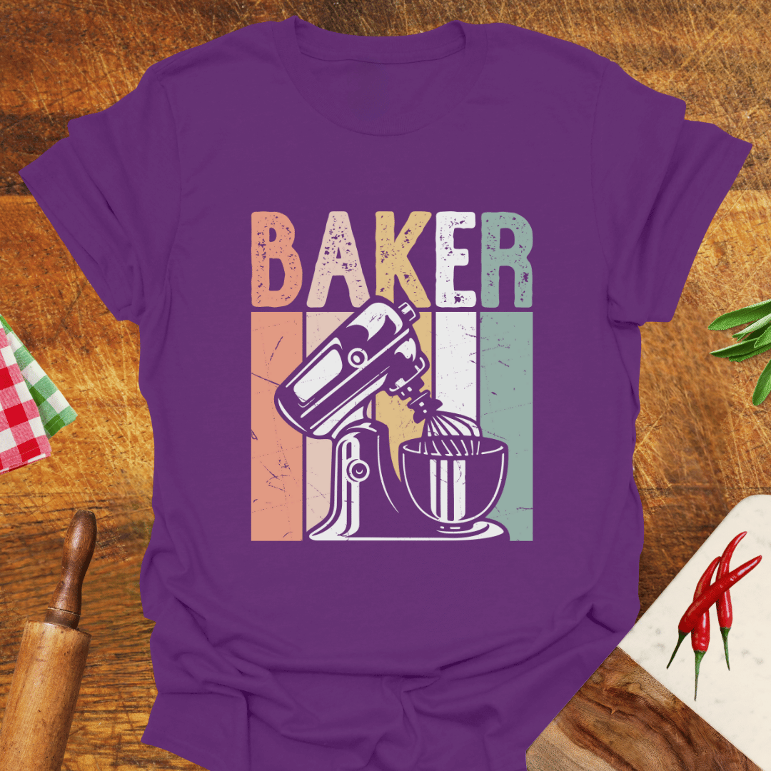 Retro Baker T-Shirt