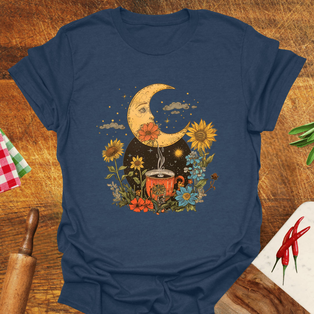 Wonderful Coffee Illustration T-Shirt