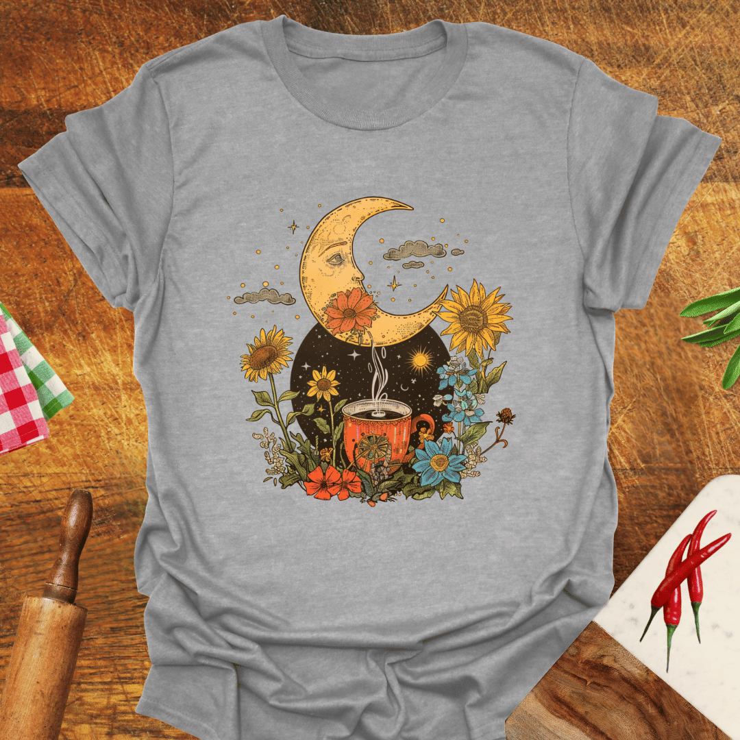Wonderful Coffee Illustration T-Shirt