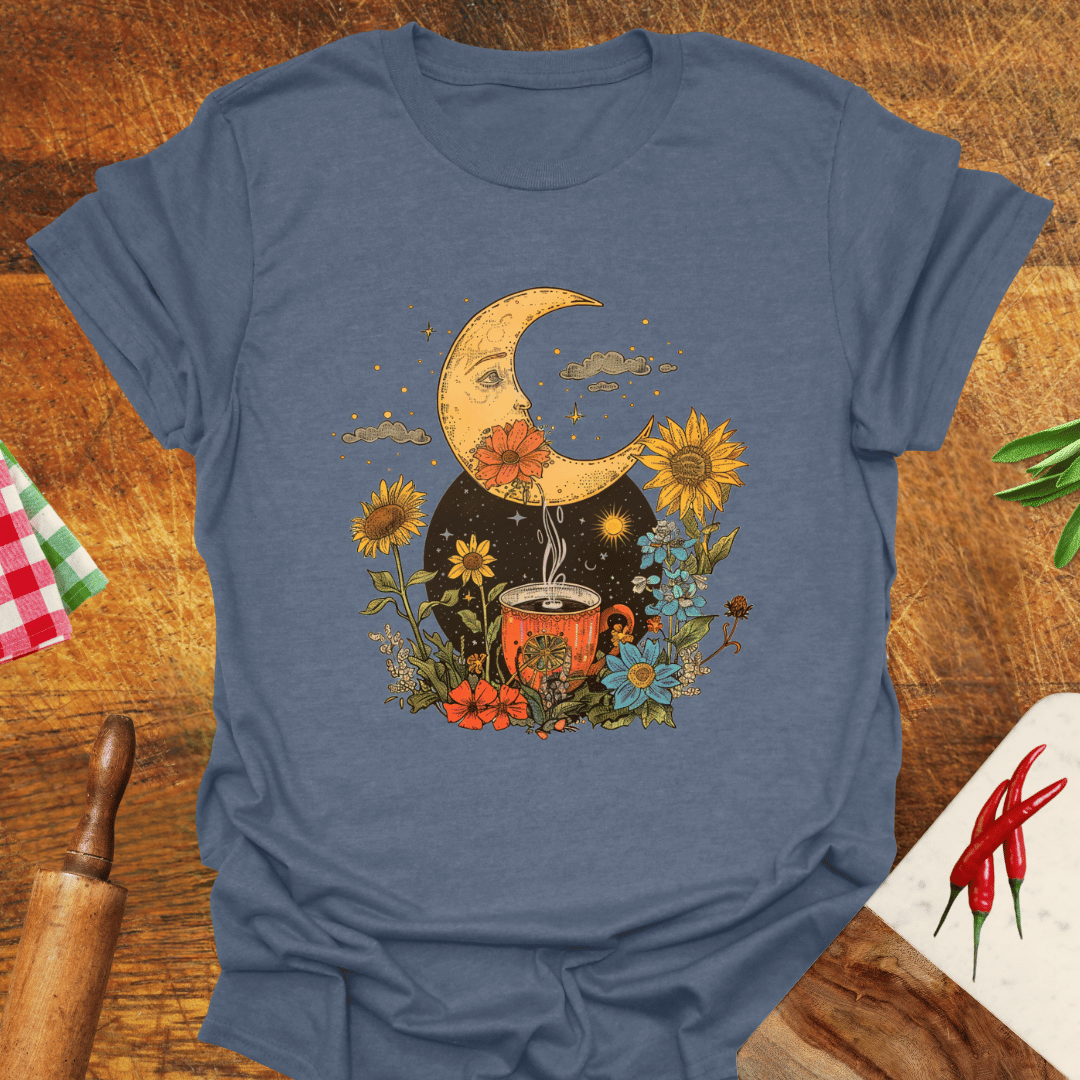 Wonderful Coffee Illustration T-Shirt