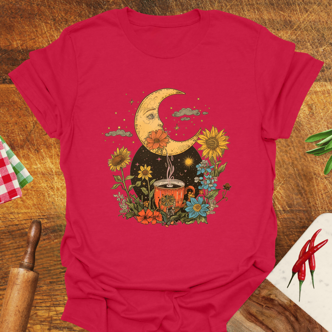Wonderful Coffee Illustration T-Shirt