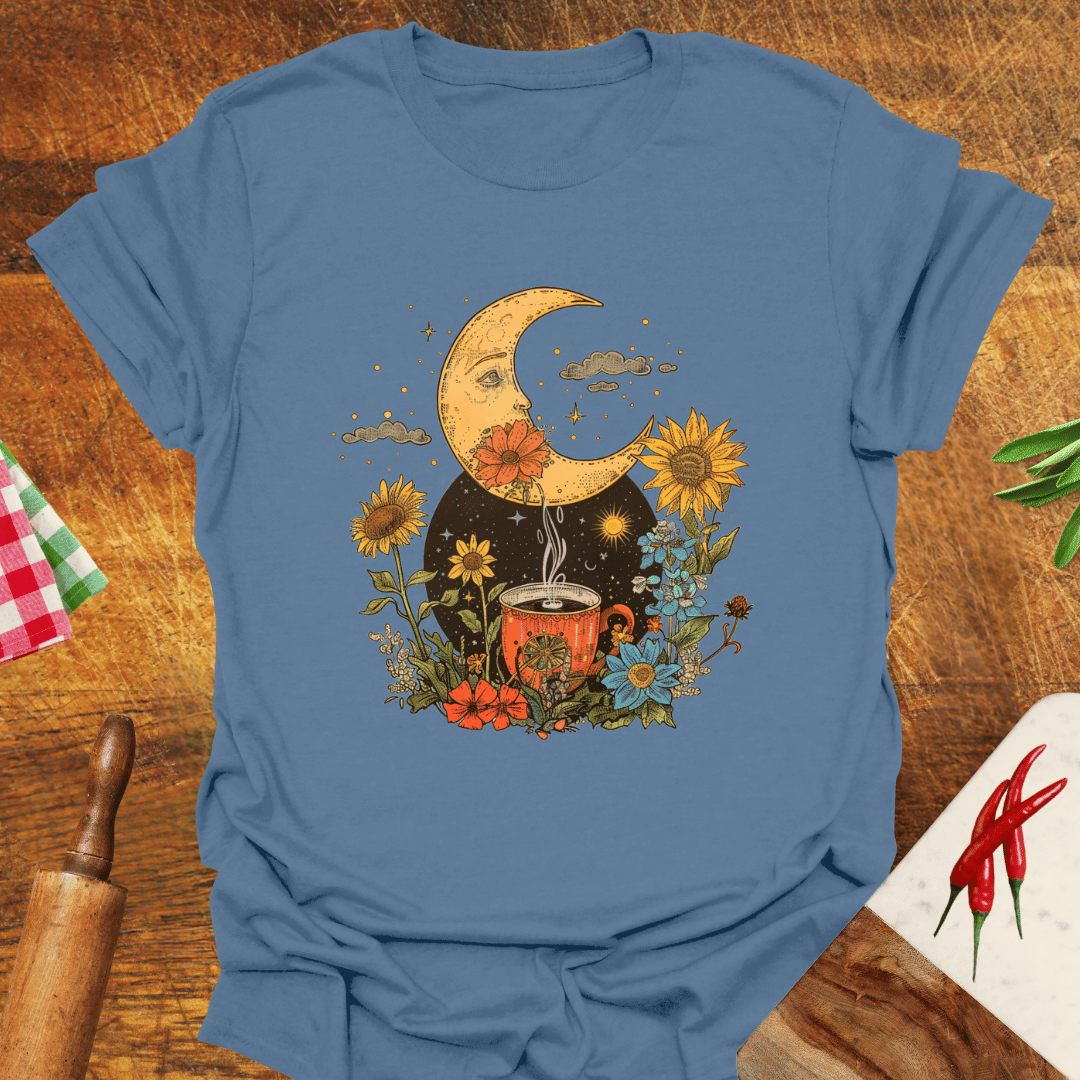 Wonderful Coffee Illustration T-Shirt