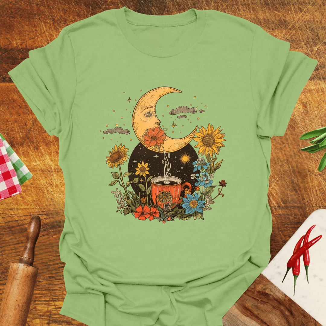 Wonderful Coffee Illustration T-Shirt