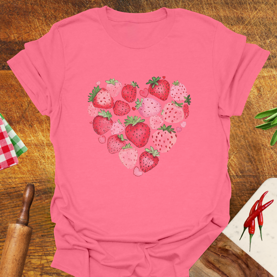 Strawberry Heart T-Shirt