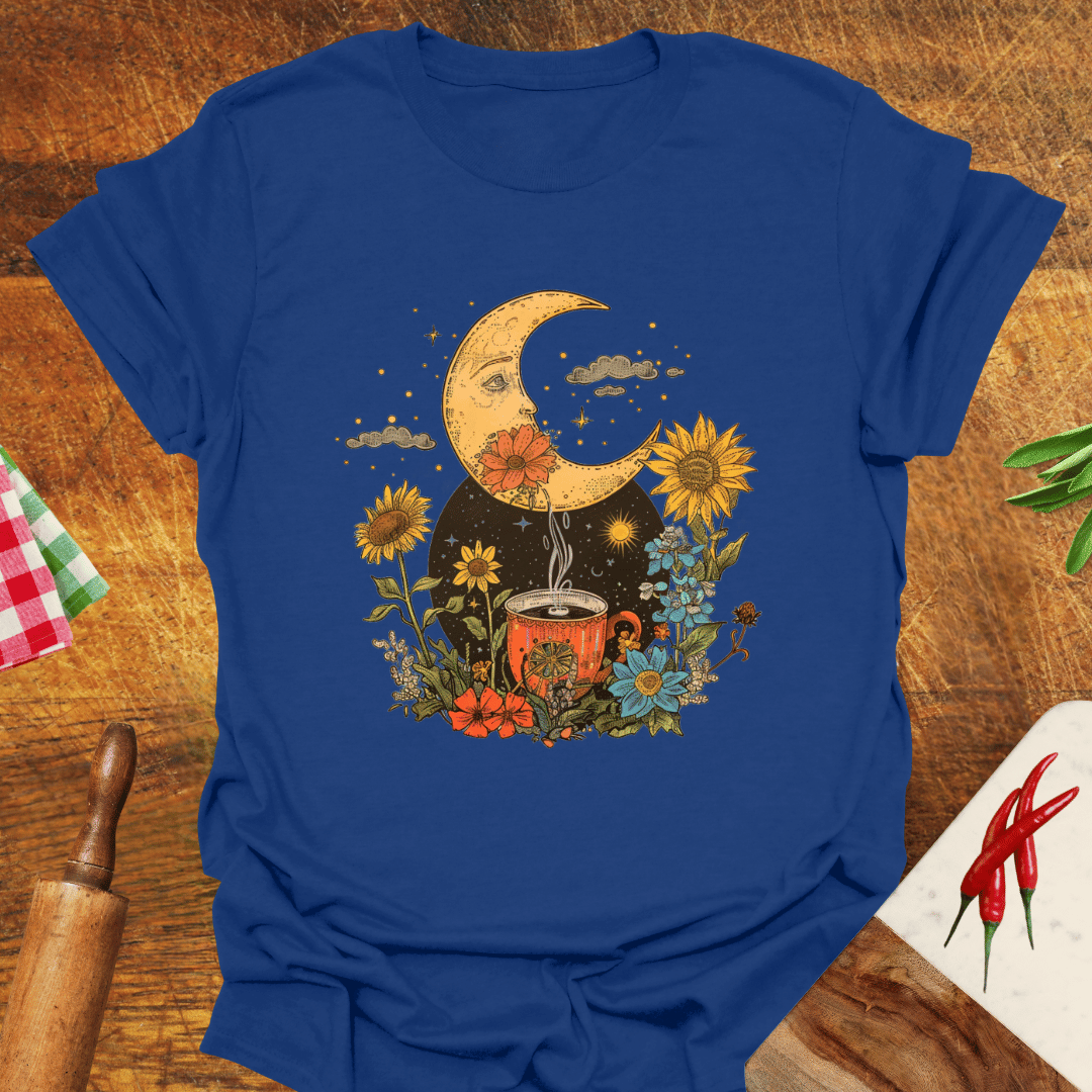 Wonderful Coffee Illustration T-Shirt