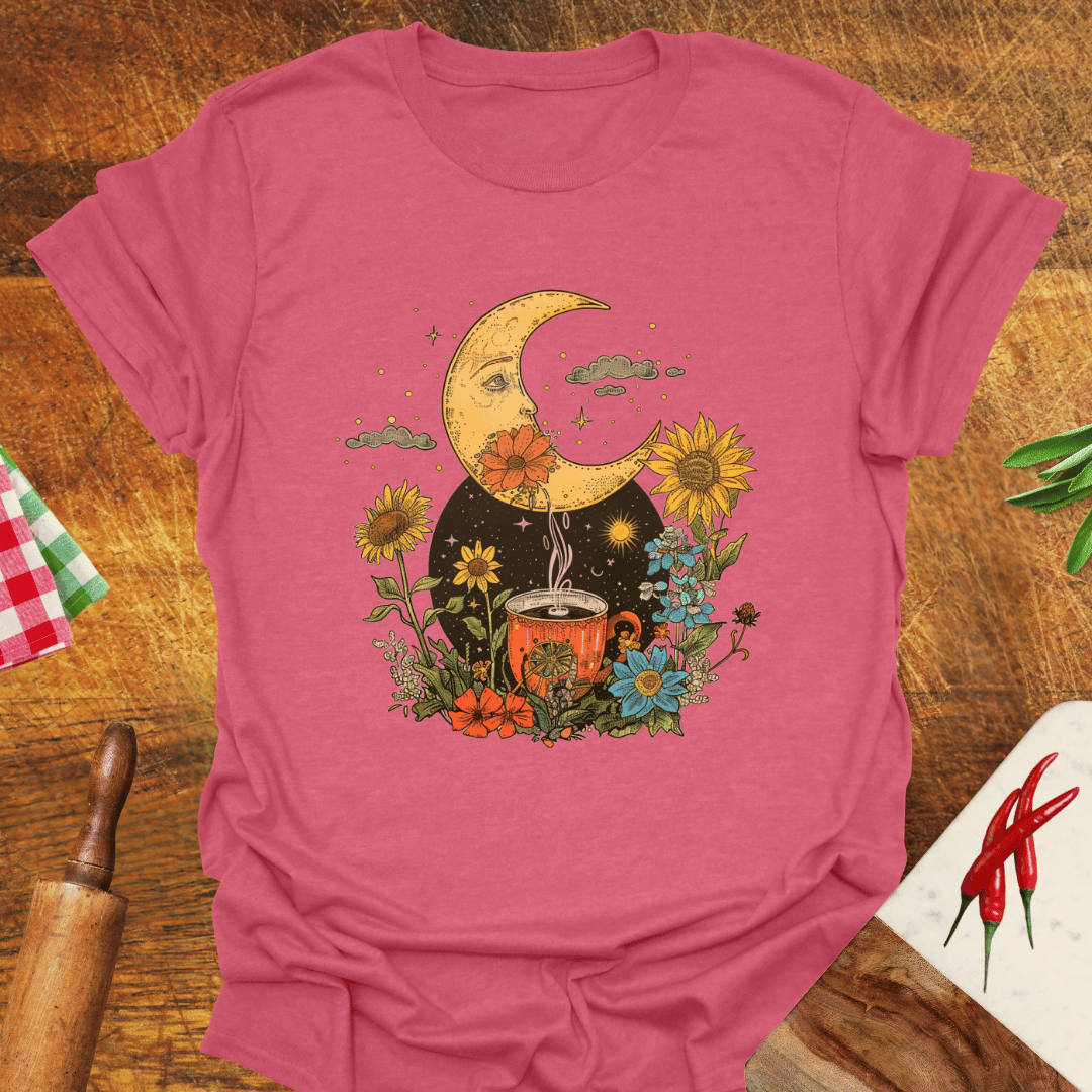 Wonderful Coffee Illustration T-Shirt