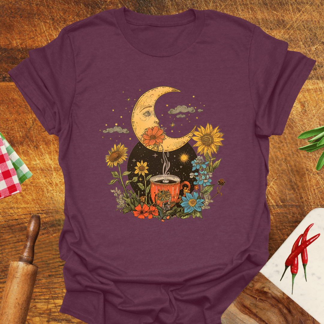 Wonderful Coffee Illustration T-Shirt