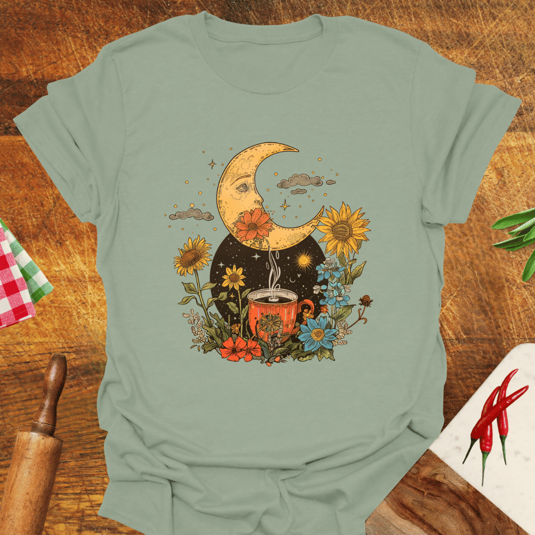 Wonderful Coffee Illustration T-Shirt