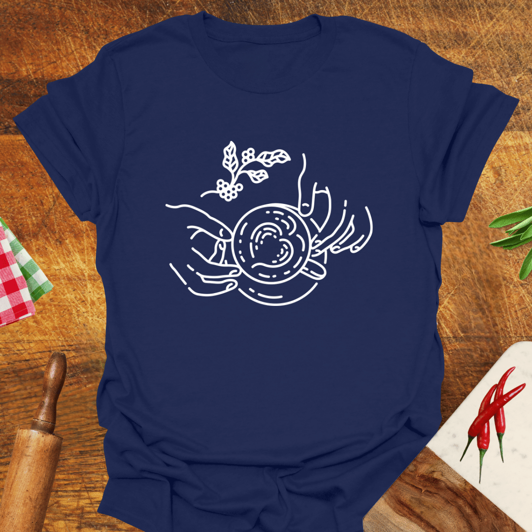 Coffee Lovers' Lineart T-Shirt