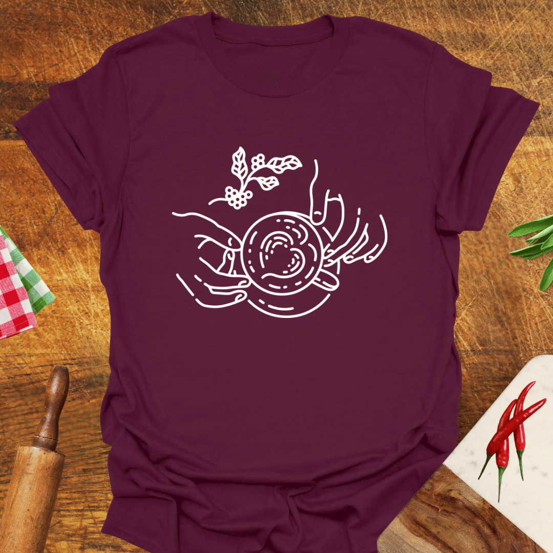 Coffee Lovers' Lineart T-Shirt