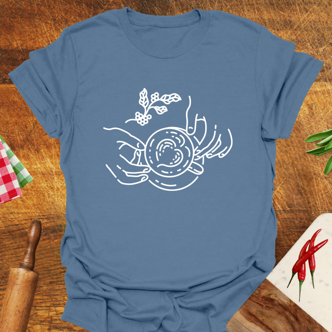 Coffee Lovers' Lineart T-Shirt