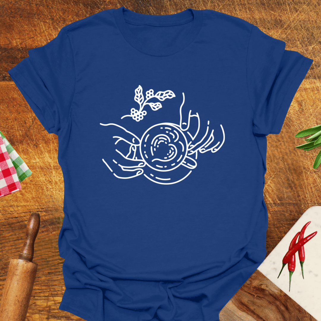 Coffee Lovers' Lineart T-Shirt