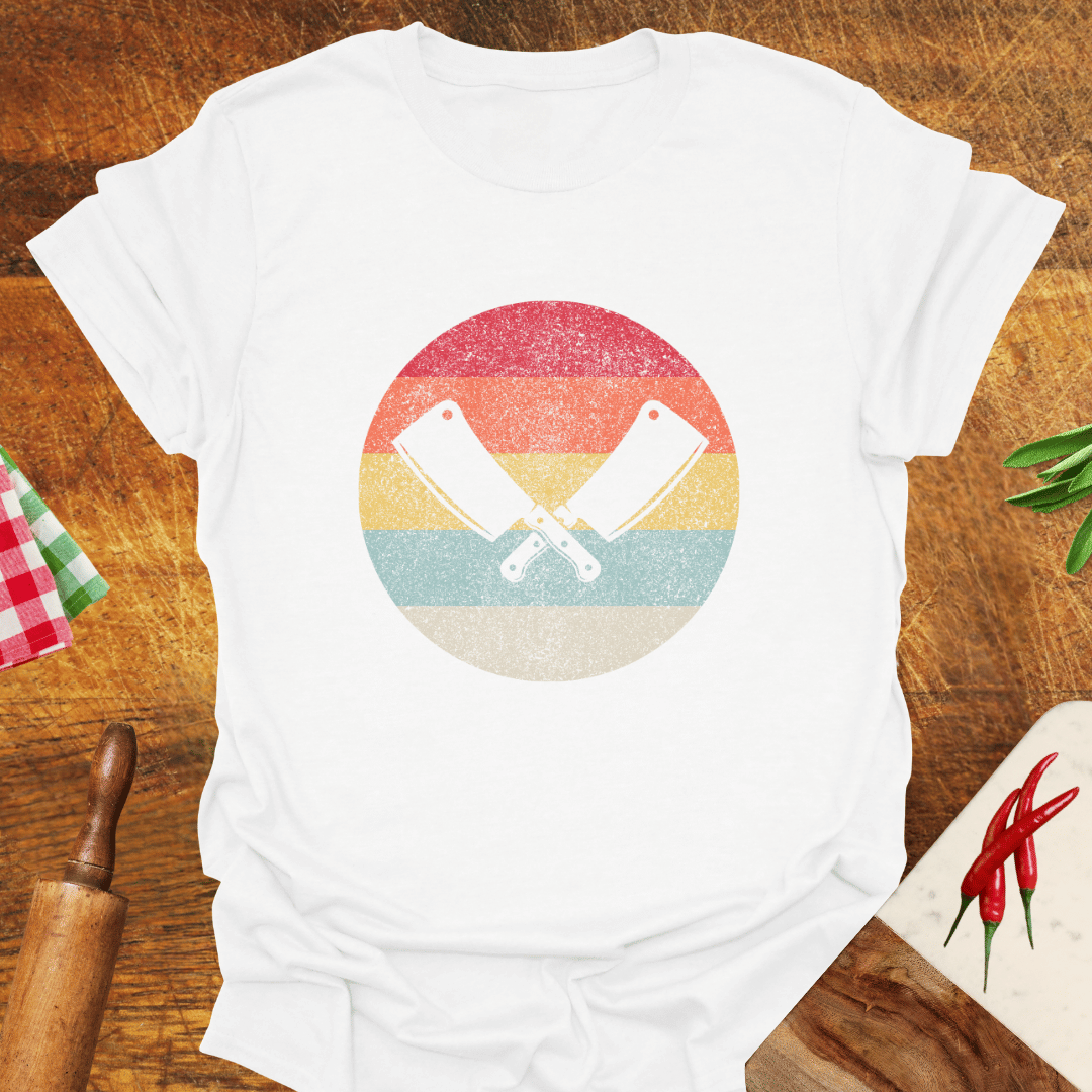 Retro Butcher Knives T-Shirt