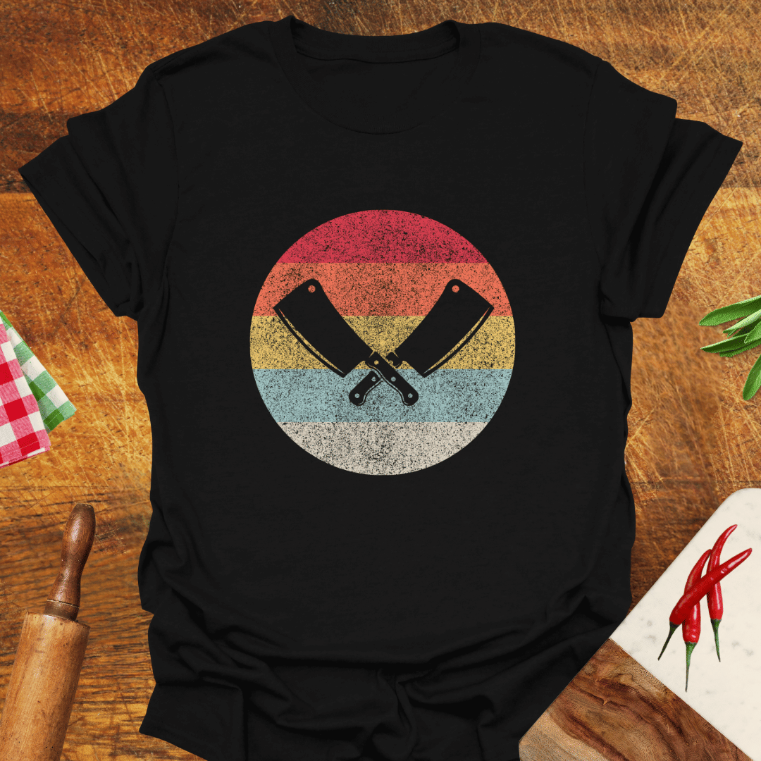 Retro Butcher Knives T-Shirt