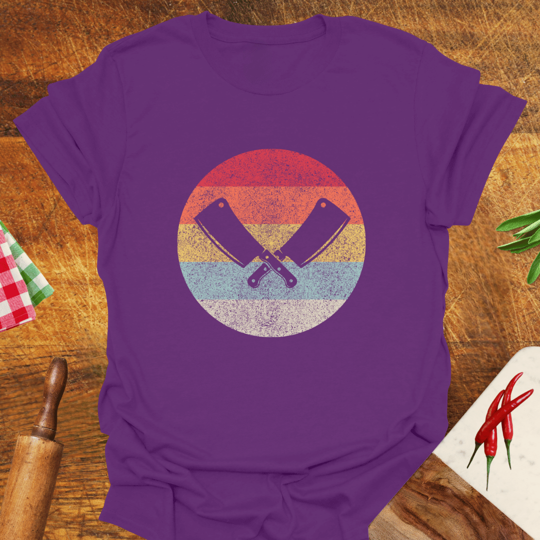 Retro Butcher Knives T-Shirt