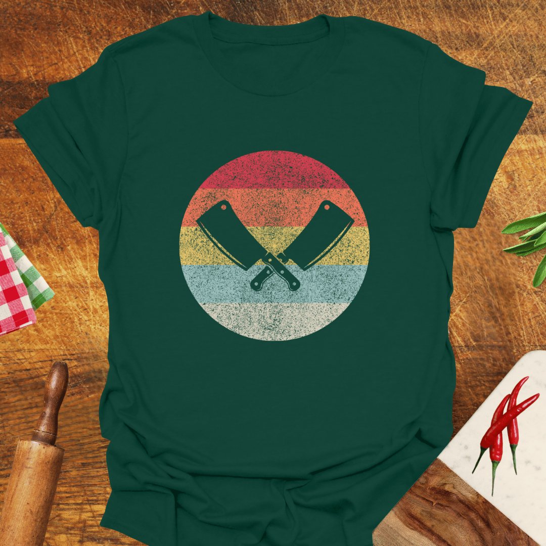 Retro Butcher Knives T-Shirt