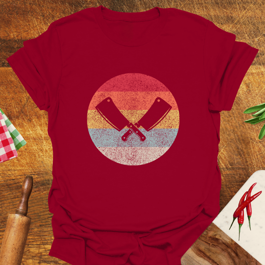 Retro Butcher Knives T-Shirt