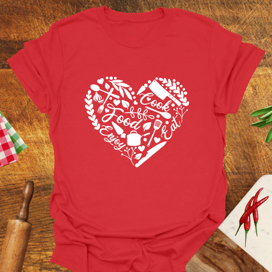 Cooking Heart T-Shirt