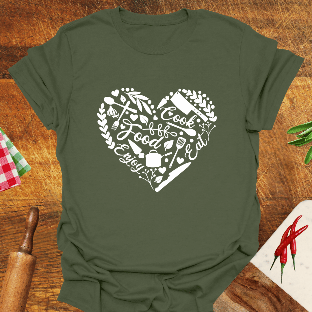 Cooking Heart T-Shirt