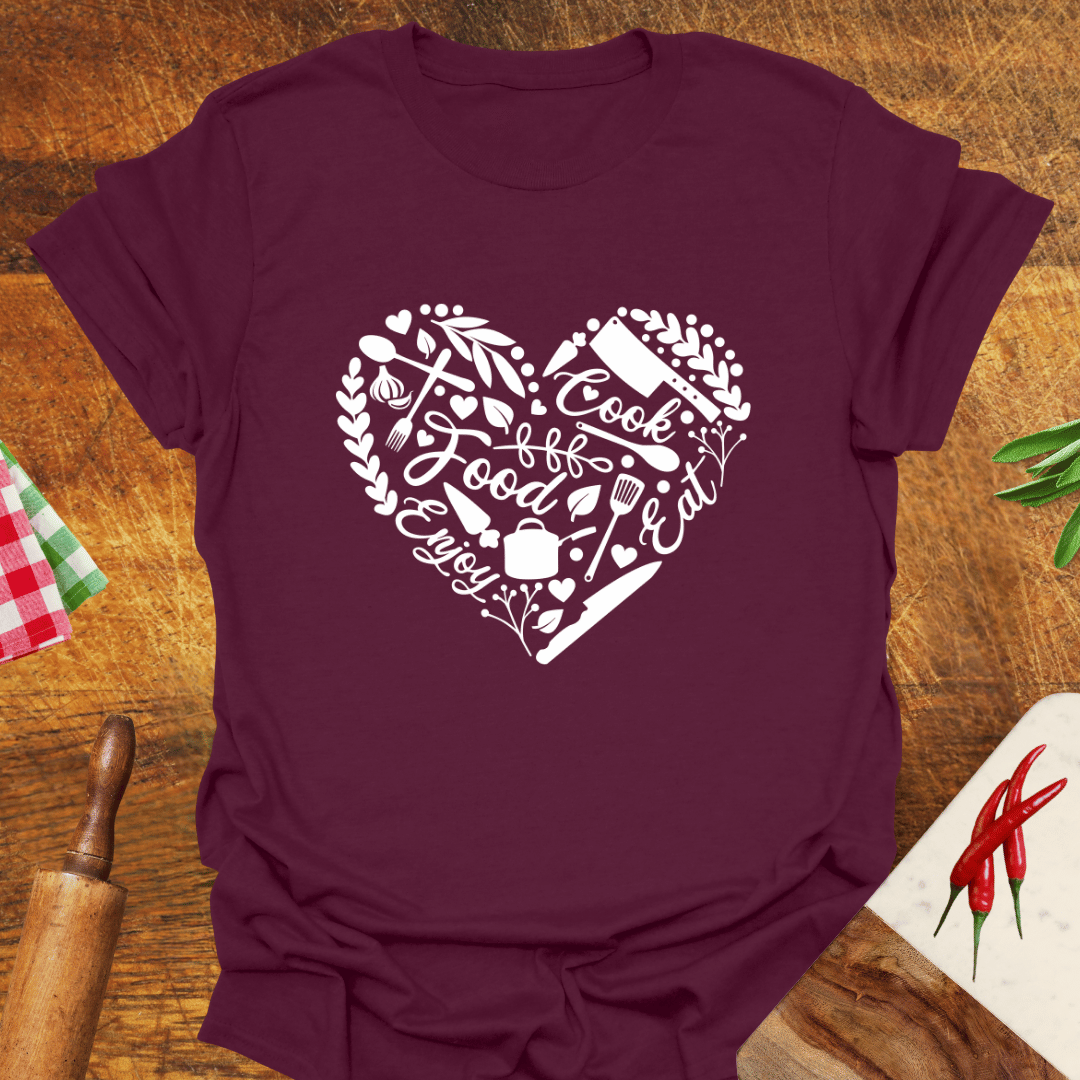 Cooking Heart T-Shirt