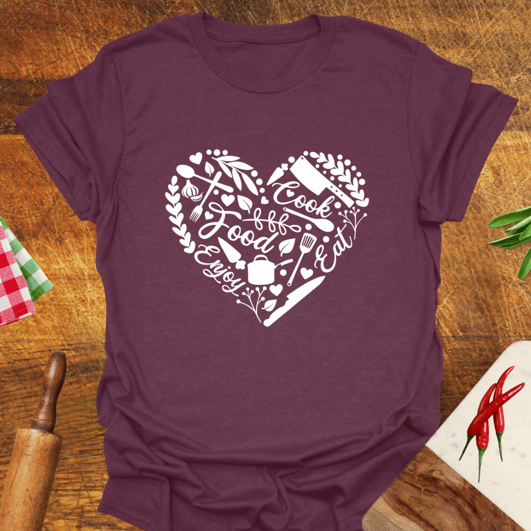 Cooking Heart T-Shirt