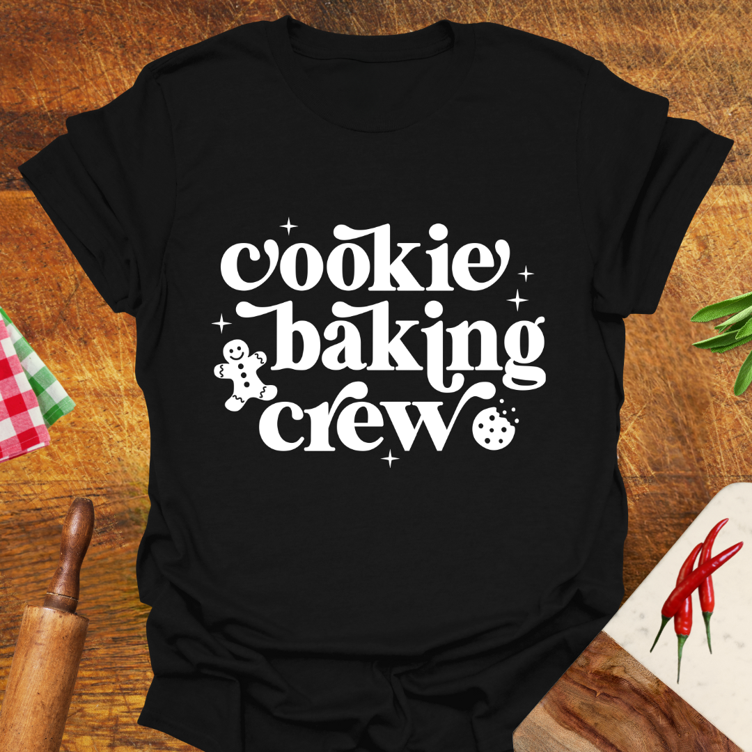 Cookie Baking Crew Christmas T-Shirt