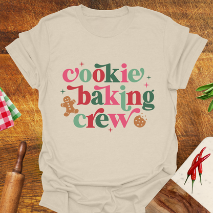 Cookie Baking Crew Christmas T-Shirt