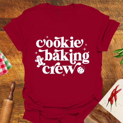 Cookie Baking Crew Christmas T-Shirt