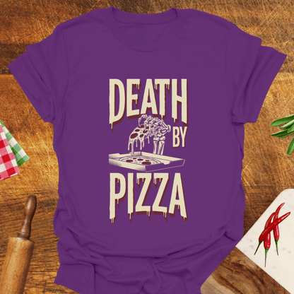 Death by Pizza Funny T-Shirt
