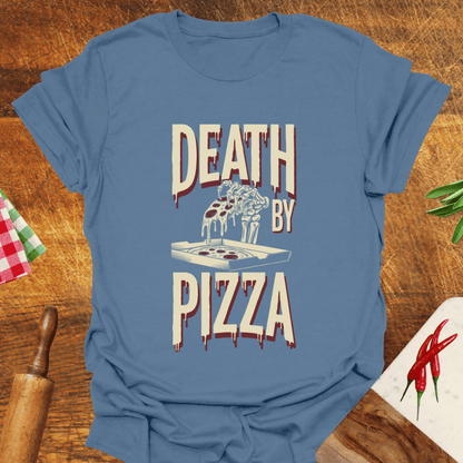 Death by Pizza Funny T-Shirt