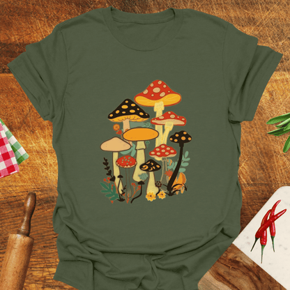 Colorful Mushroom T-Shirt