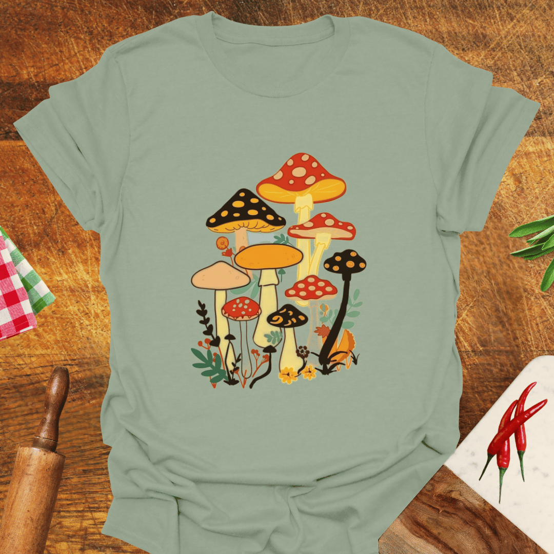 Colorful Mushroom T-Shirt