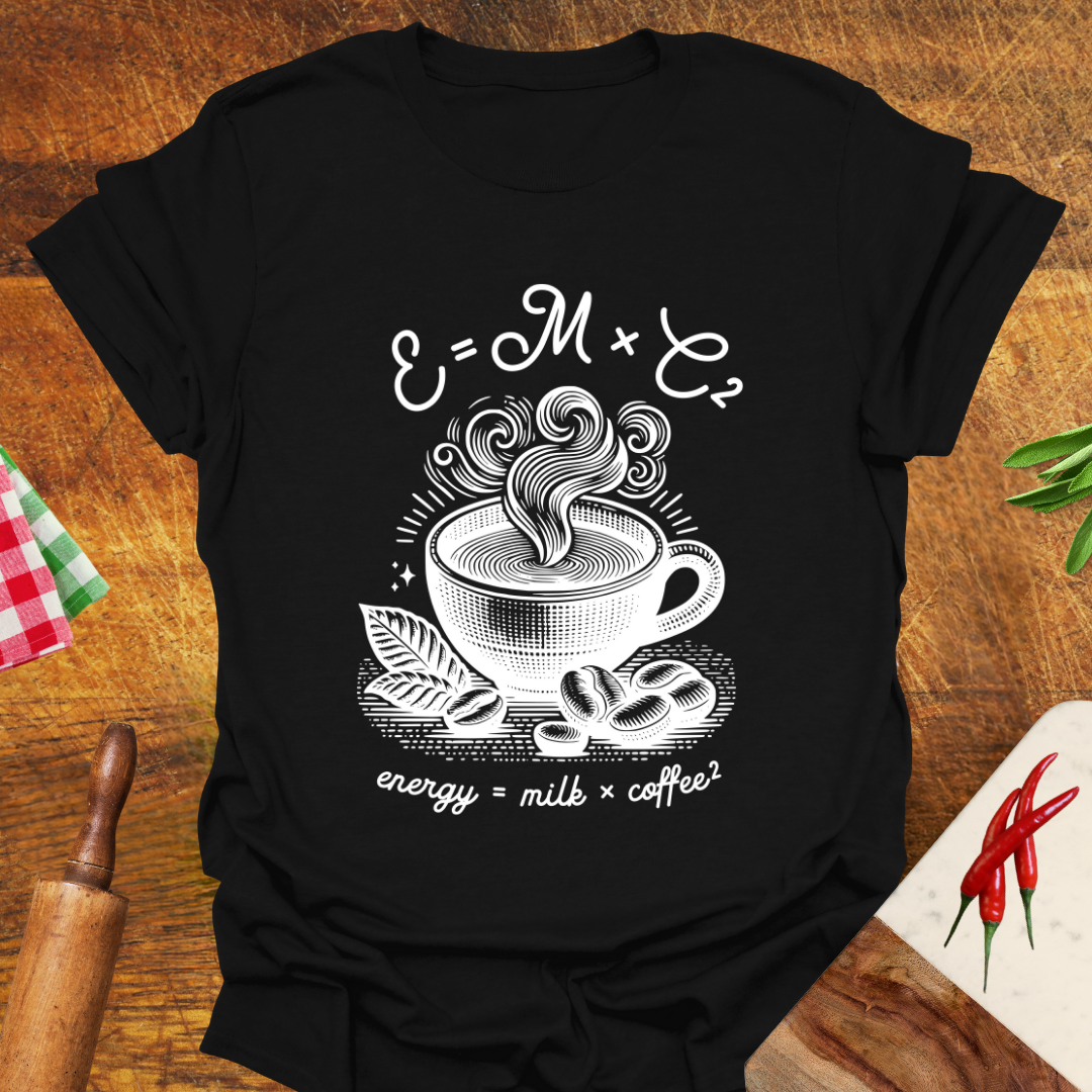 Physics Coffee Lover's Funny T-Shirt