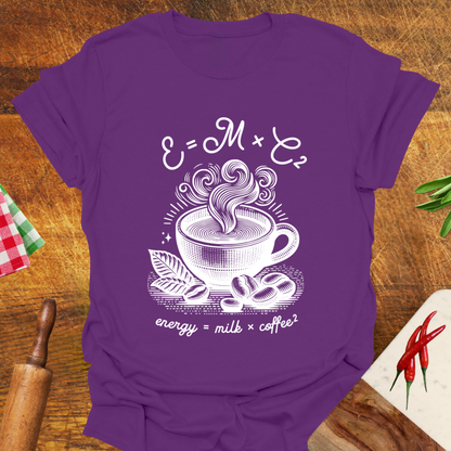 Physics Coffee Lover's Funny T-Shirt