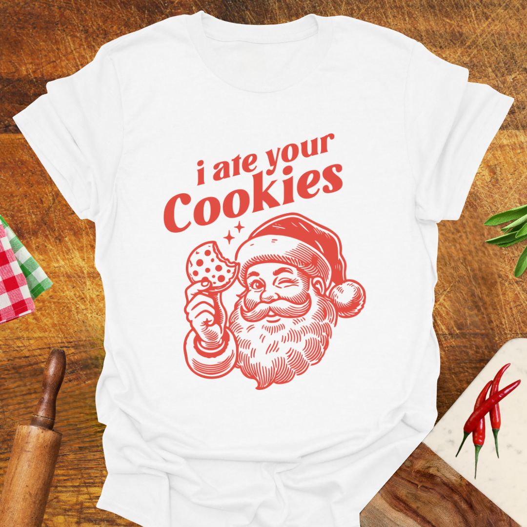 Santa "I Ate Your Cookies" T-Shirt