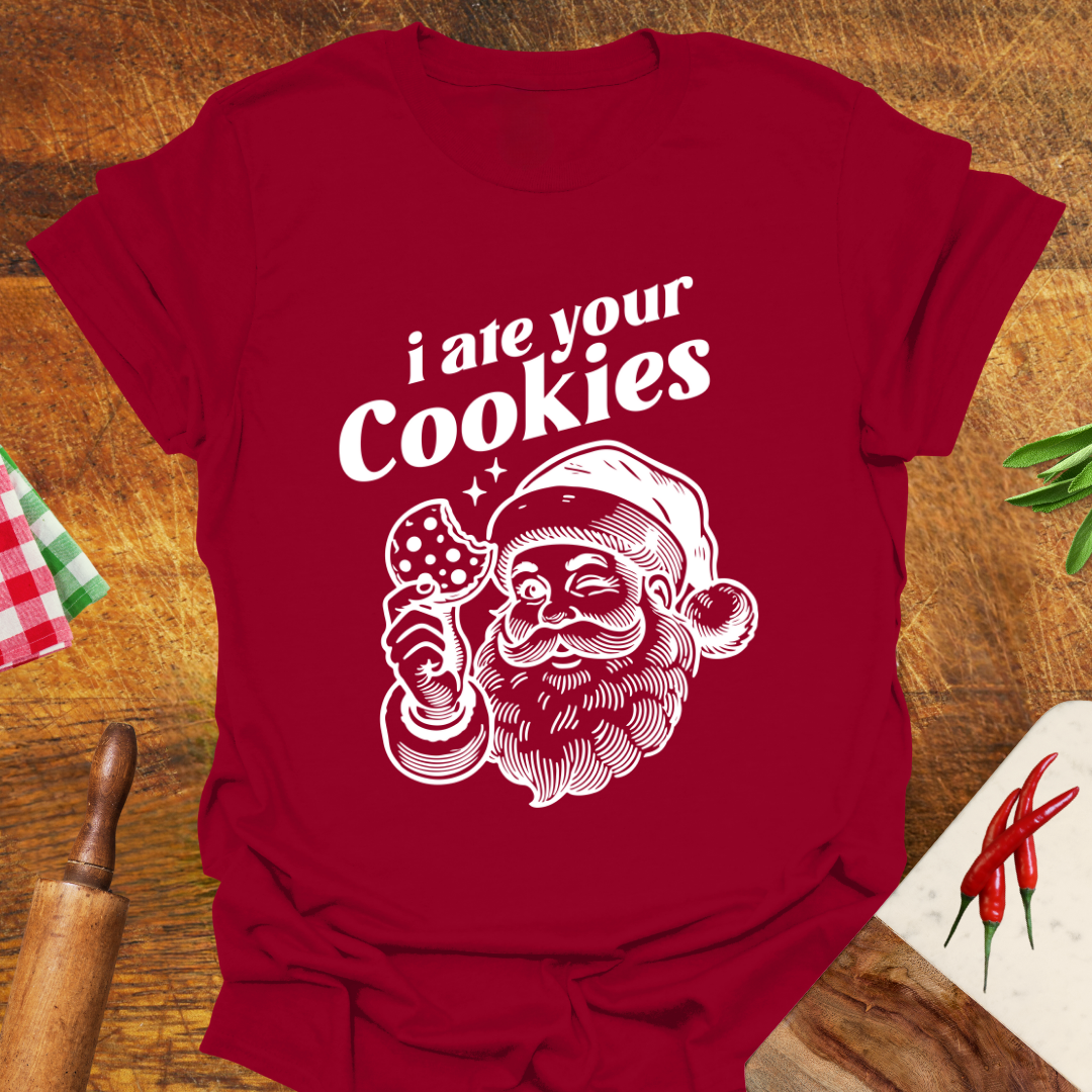 Santa "I Ate Your Cookies" T-Shirt