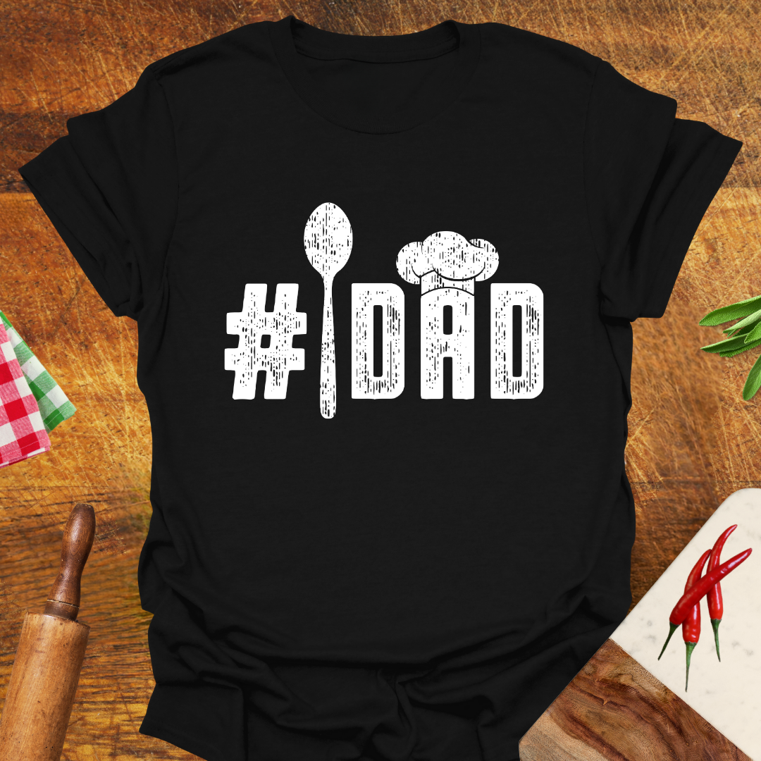 No.1 Dad Chef T-Shirt