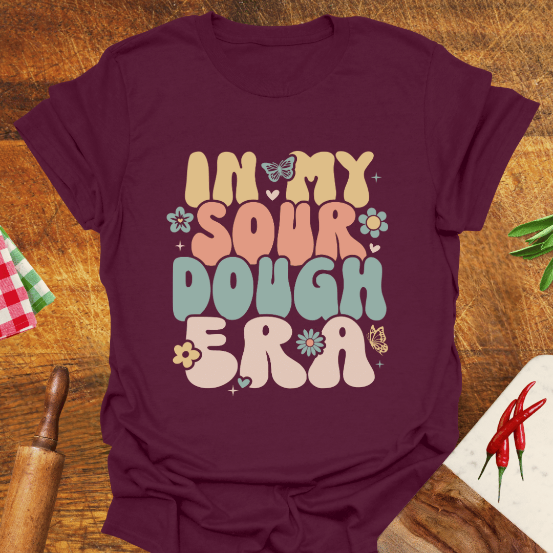 In My Sourdough Era Groovy T-Shirt