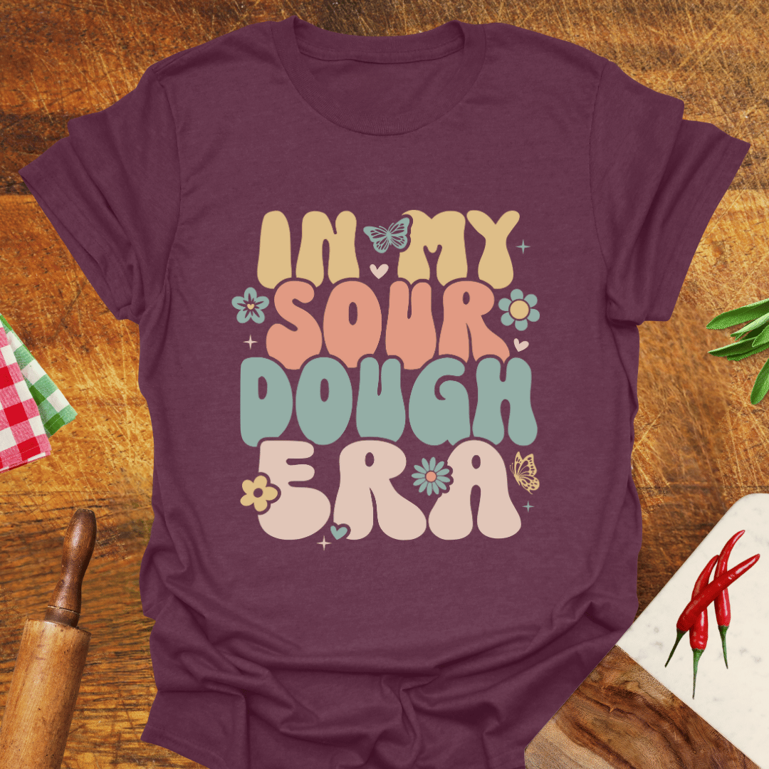 In My Sourdough Era Groovy T-Shirt