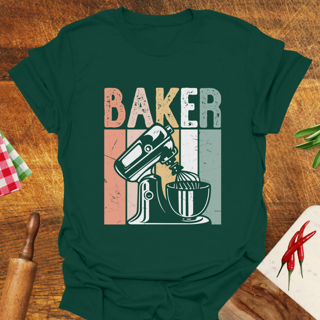 Retro Baker T-Shirt