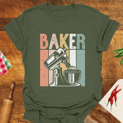 Retro Baker T-Shirt