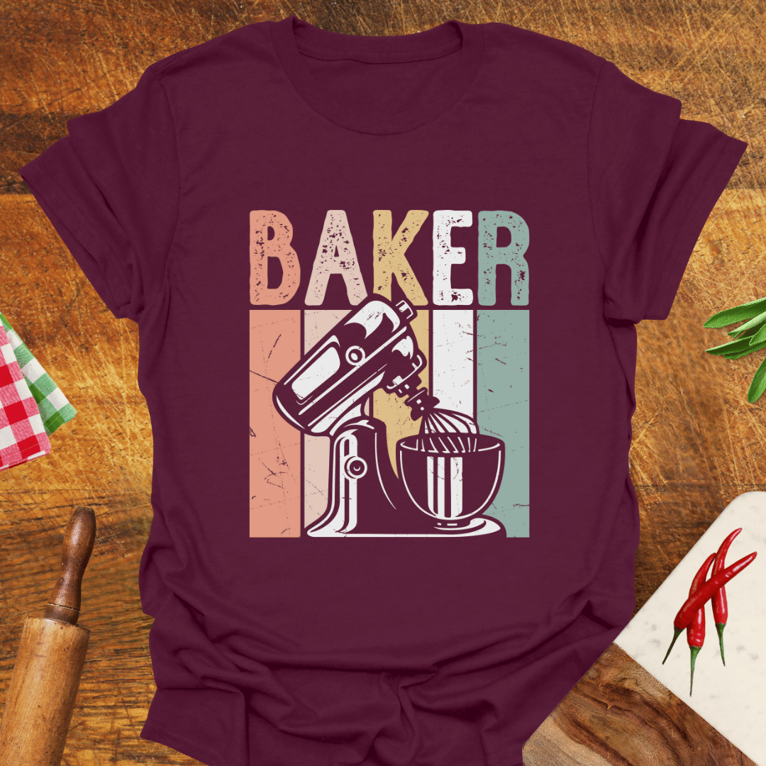 Retro Baker T-Shirt