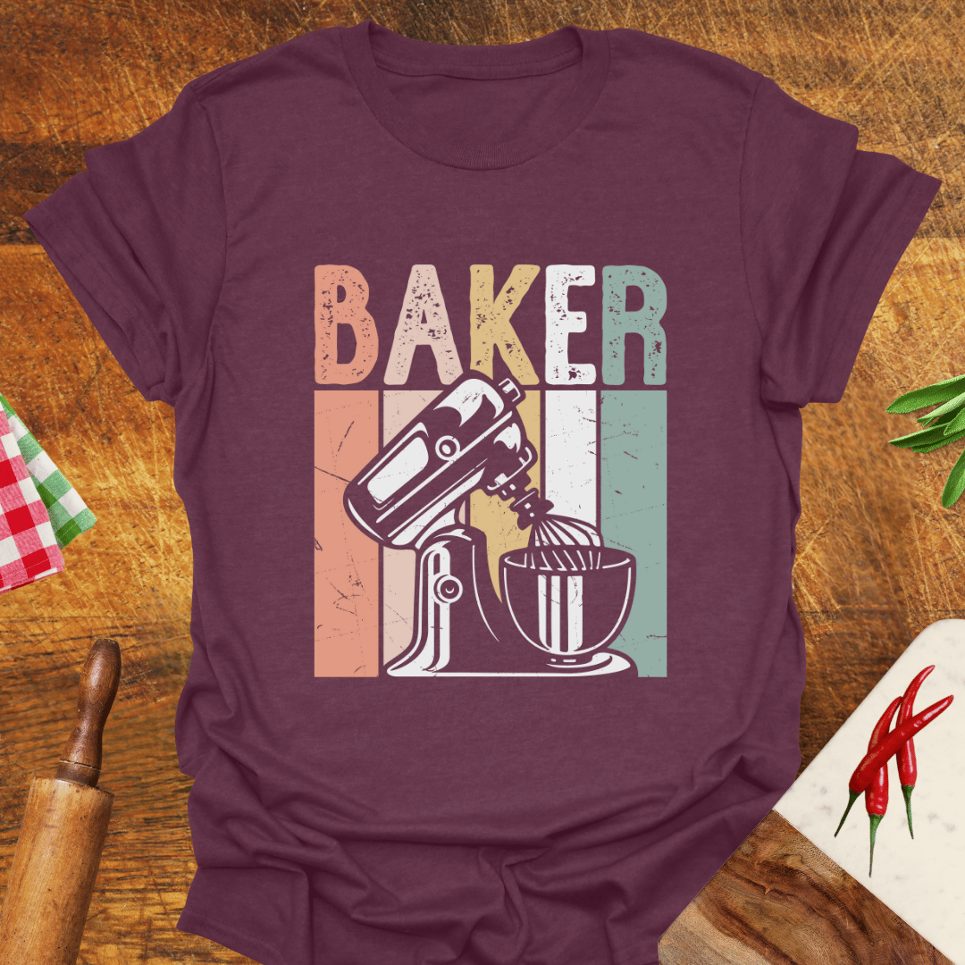 Retro Baker T-Shirt