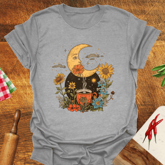 Wonderful Coffee Illustration T-Shirt