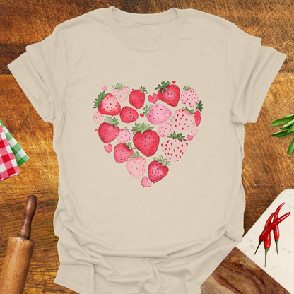 Strawberry Heart T-Shirt