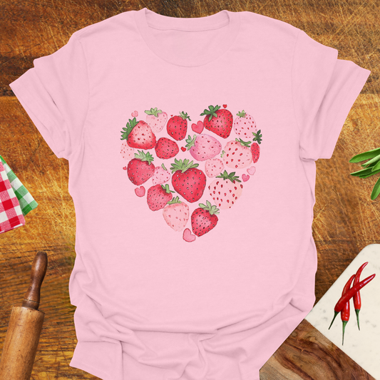 Strawberry Heart T-Shirt