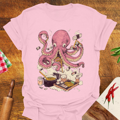 Octopus Sushi Chef T-Shirt